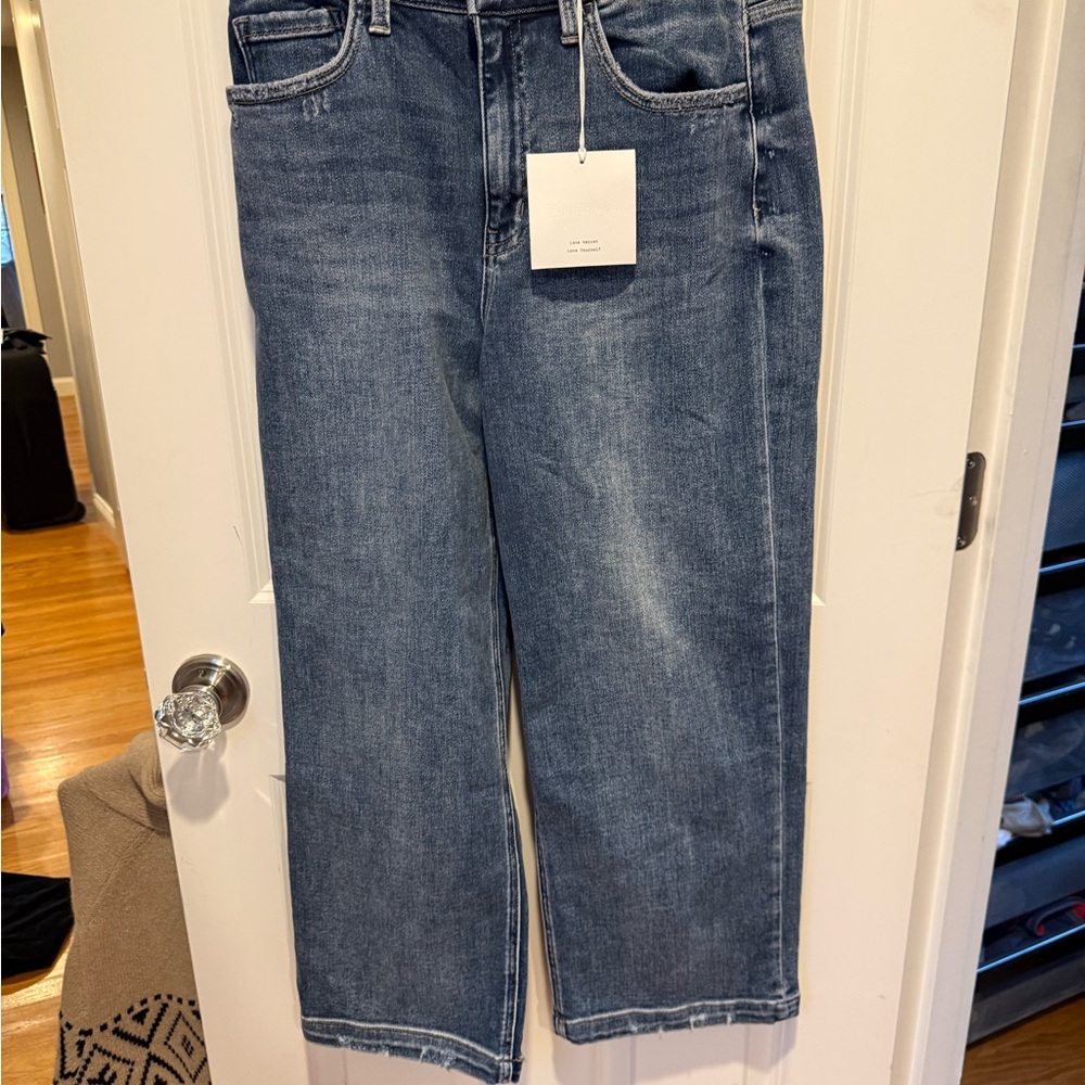 NWT Lovervet Stylish Blue Flare Jeans